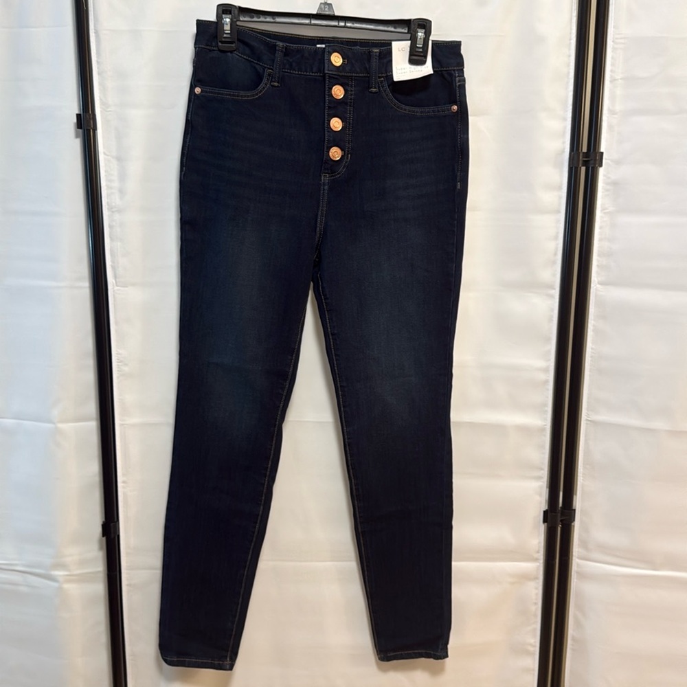 Lauren Conrad super High Rise Skinny Super Stretch 10